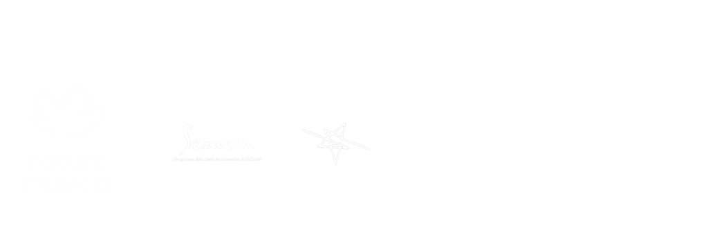 Patrocínio Natura Musical, Semear, Fundação Cultural do Pará e Governo do Pará